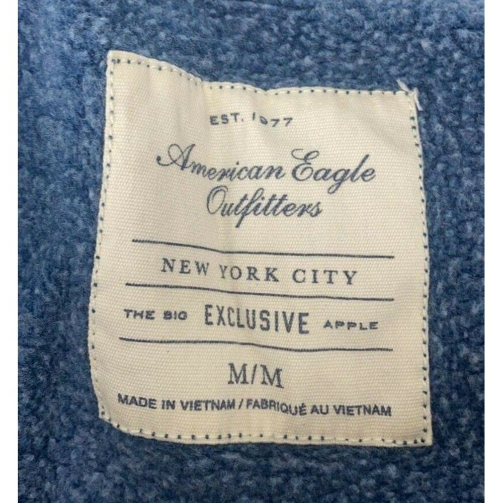 American Eagle Outfitters M/M NYC The Big Apple Exclusive Rhinestone Sweatshirt - Picture 3 of 8